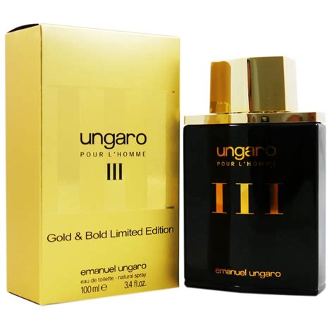 Emanuel Ungaro Pour L Homme Iii 3 Gold And Bold 100 Ml Edt Bei Riemax