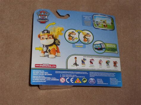 New Paw Patrol Mission Paw Rubble Toy 1910636482