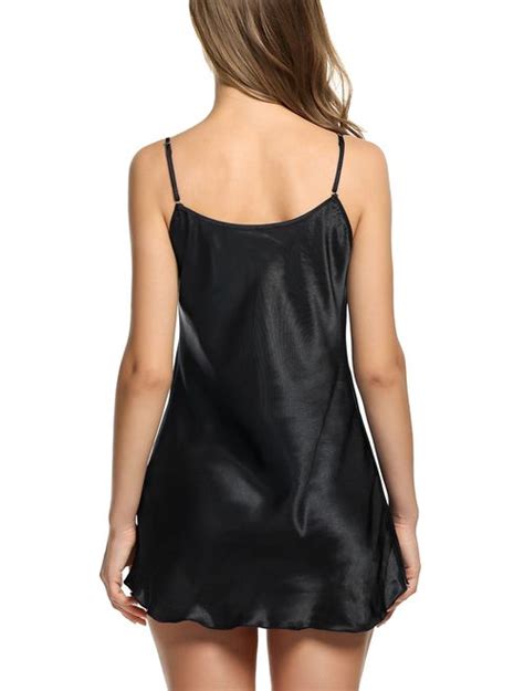 Buy Avidlove Women Sleepwear Satin Nightgown Mini Slip Chemise Short
