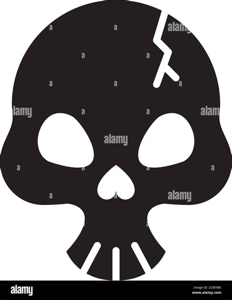 Broken Human Skull Cut Out Stock Images And Pictures Alamy