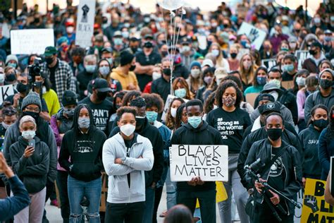 Photo Story Over 1 000 People Rally For Black Lives Matter Protest In