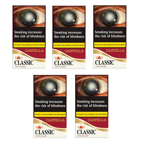 Castella Classic Fine Cigars 5 Packs Of 10 50 Cigars