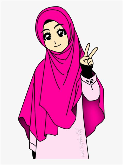 Cartoonist Muslim Islamic Clipart Gambar Kartun Muslimah Cute Porn Sex Picture