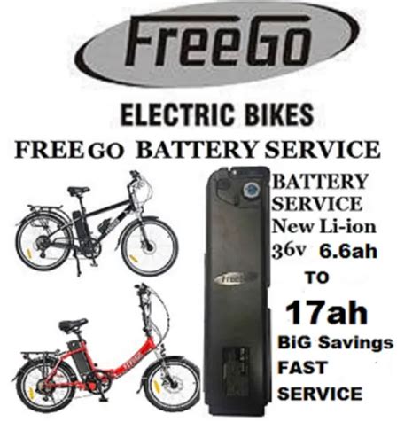 Freego Electric Bike Battery Service From 66ah To 17ah Fast Track