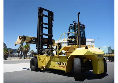 Used Hyster H Xm Container Handling Forklift In Listed On