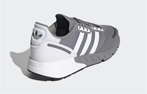 Adidas Zx 1k Boost Grey Three Cloud White H68718 Where To Buy Fastsole