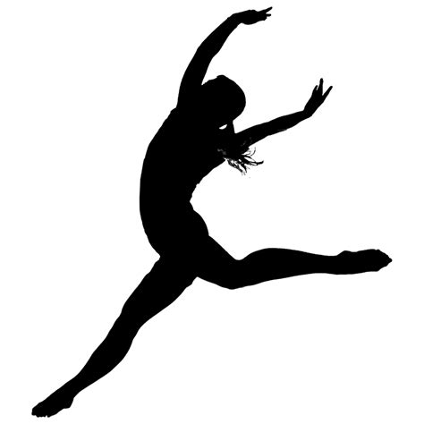 Transparent Jazz Dance Silhouette International Dance Day Ballet