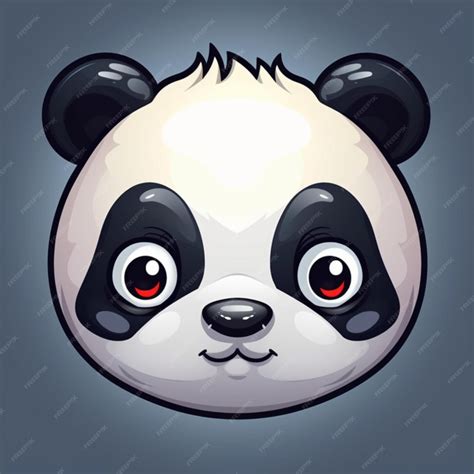 Premium Ai Image Image Panda Face Clipart