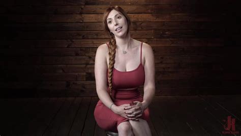 Lauren Phillips Helpless Redhead In Brutal Bondage Made To Cum