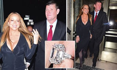 Mariah Carey And James Packer Engaged After Less Than A Year Of Dating Daily Mail Online