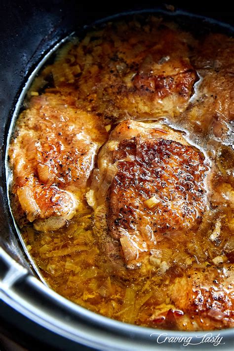 Make this chicken casserole with potatoes, carrot and leek in the morning using a slow cooker and it'll be ready for dinner. Rustic Slow Cooker Chicken - Craving Tasty