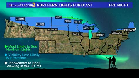 Look Up For A Glimpse At The Northern Lights This Weekend