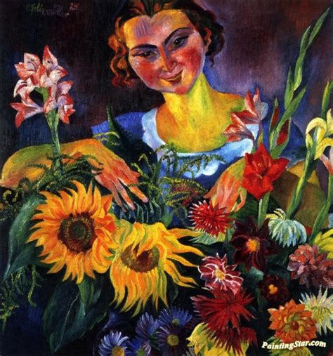 The Flower Girl Artwork By Conrad Felixmuller Oil Painting And Art Prints