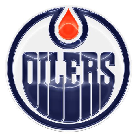Edmonton Oilers Crystal Logo Custom Vinyl Decal Stk Nhl Crystal 011