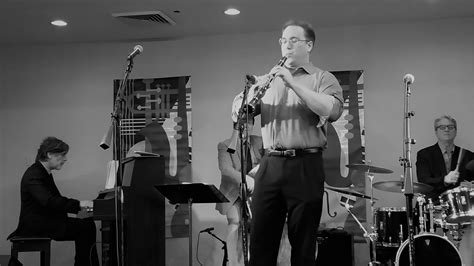 Dave Bennett On Clarinet At The 2016 Central Illinois Jazz Festival