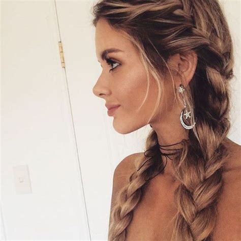42 Double Braids You Can Select For Your Style In Winter Loose Braid