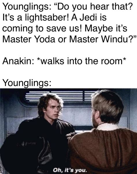 The Real Reason Anakin Killed The Younglings Rprequelmemes