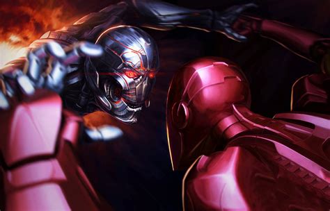 Iron Man Vs Ultron 4k Ultra Fondo De Pantalla Hd Fondo De Escritorio