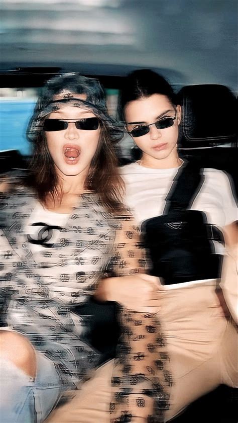 Kendall Jenner And Bella Hadid Friend Photoshoot