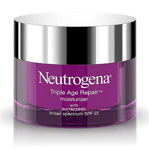 Neutrogena Triple Age Repair Anti Aging Daily Facial Moisturizer With Spf 25 Sunscreen Liberty