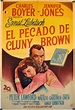 "EL PECADO DE CLUNY BROWN" MOVIE POSTER - "CLUNY BROWN" MOVIE POSTER
