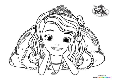 Coloring Pages For Kids Sofia The First