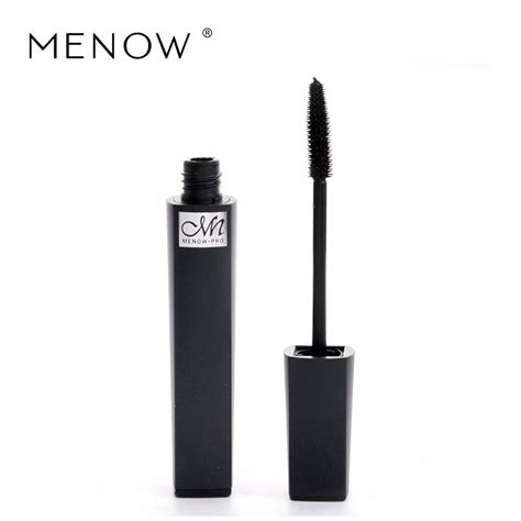 Menow 3d Magic Fashion Black Slender Mascara Waterproof Easy Makeup Remover Long Lasting Alice