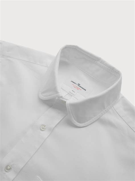 White Club Collar Oxford Shirt Jbb