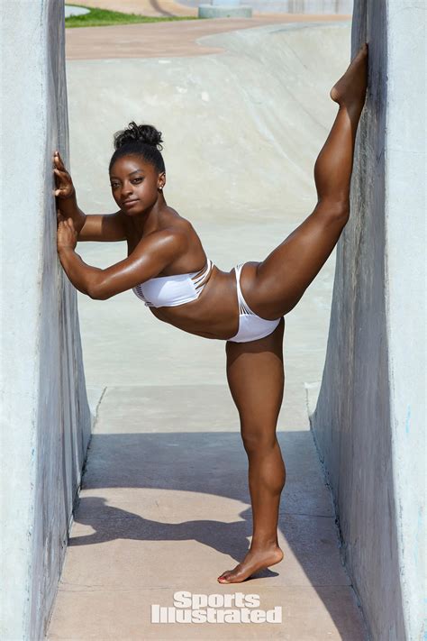 Simone Biles Shows Off Her Killer Body And Flexibility In New S I