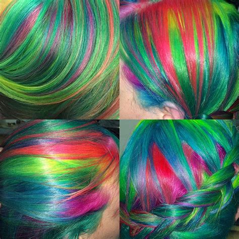 Ursula Goff And Stuff Rainbow Hair Hair Inspiration Color Cool Hairstyles