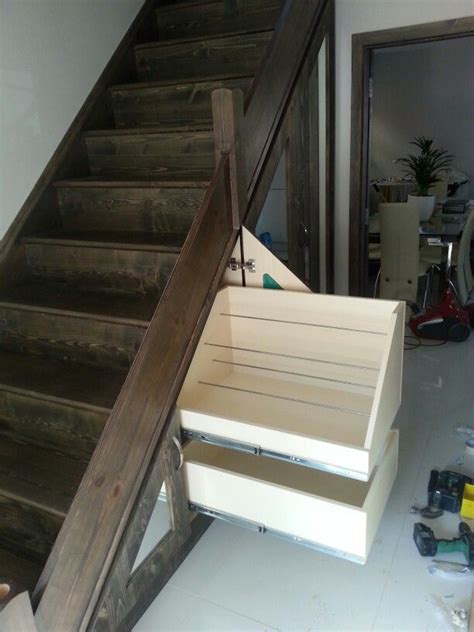 images   stairs storage  pinterest