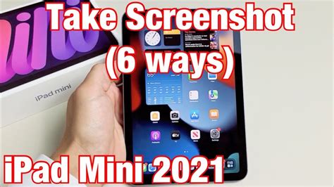 2021 Ipad Mini How To Take A Screenshot 6 Ways Youtube