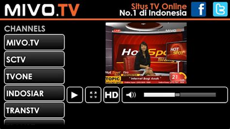 Mivo tv menyediakan lebih dari 50 channel tv, baik tv indonesia maupun tv luar negeri yang bisa kamu tonton secara gratis. 7 Aplikasi Streaming Bola Online Gratis dan Berbayar ...