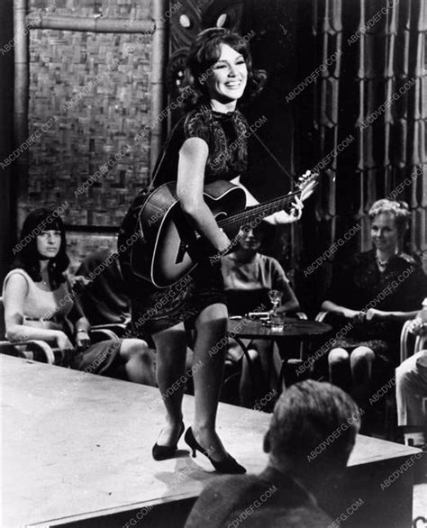 Mary Ann Mobley And Her Guitar In Film Scene Photo The Swinging Set 22 Abcdvdvideo