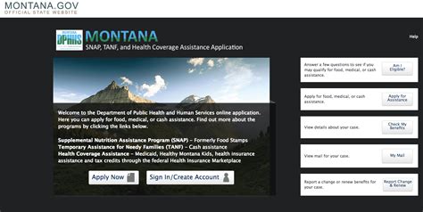 It assists them buy food for little or no cost at all. How to Apply for Food Stamps in Montana Online - Food ...