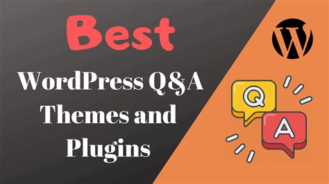 Best Wordpress Qanda Themes And Plugins For 2019
