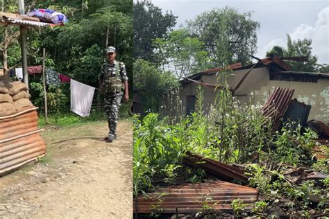 Amid Manipur Violence Uneasy Calm Grips Border Village Phougakchao The New Indian