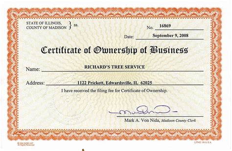 Free Business License Template PRINTABLE TEMPLATES