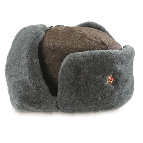 russian military surplus ushanka hat new 700203 military hats and caps at sportsman s guide