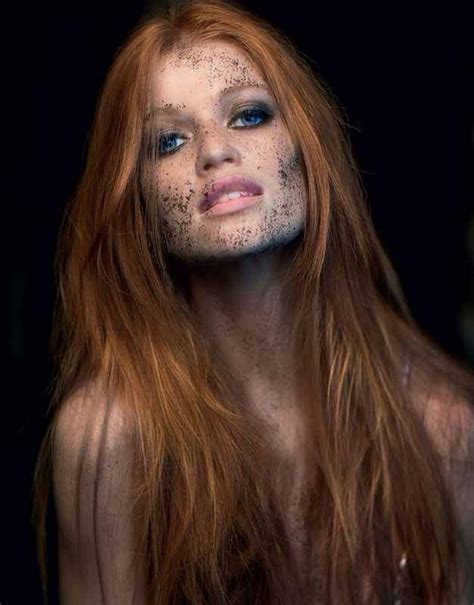 Cintia Dicker Cintia Dicker I Love Redheads Red Freckles