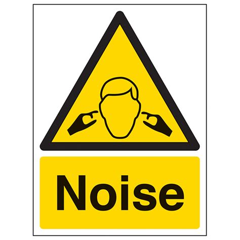 Noise Portrait Safety Signs 4 Less