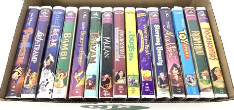 Lot 15 Walt Disney Vhs Movies Bugs Life Toy Story