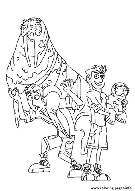 Get This Wild Kratts Coloring Pages Online 27hg9