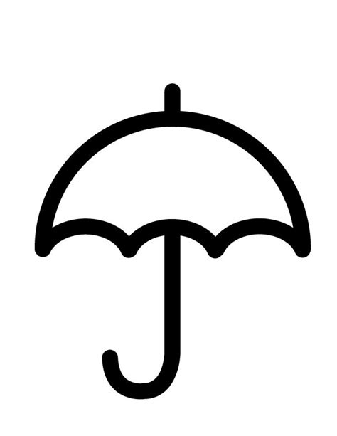 Umbrella Clipart Black And White Clip Art Library