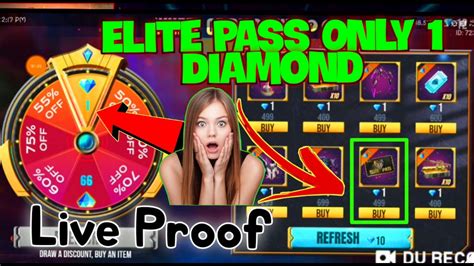 The avatar looks so cool with those glowing eyes staring right at you! Free Fire Elite Pass Get Only 1 Diamond Live Proof In This ...