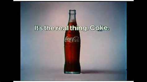Coca Cola It S The Real Thing Commercial Youtube