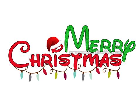 Merry Christmas Logo Png Clipart Png Mart