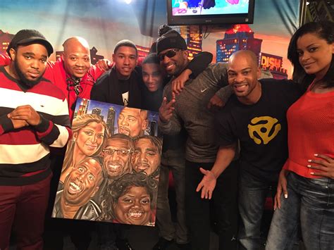 Portrait Of The Rickey Smiley Morning Show Cast The Rickey Smiley