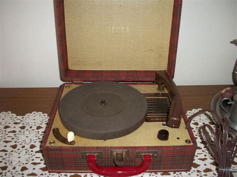 Vintage 1950s Decca Record Player Model Dp 79 33 45 78 Etsy