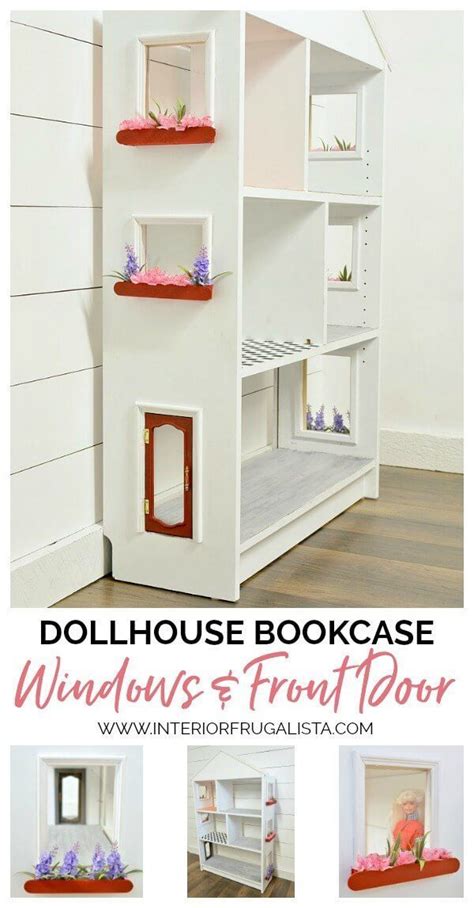 Turn A Small Ikea Billy Bookcase Into A Charming Dollhouse With